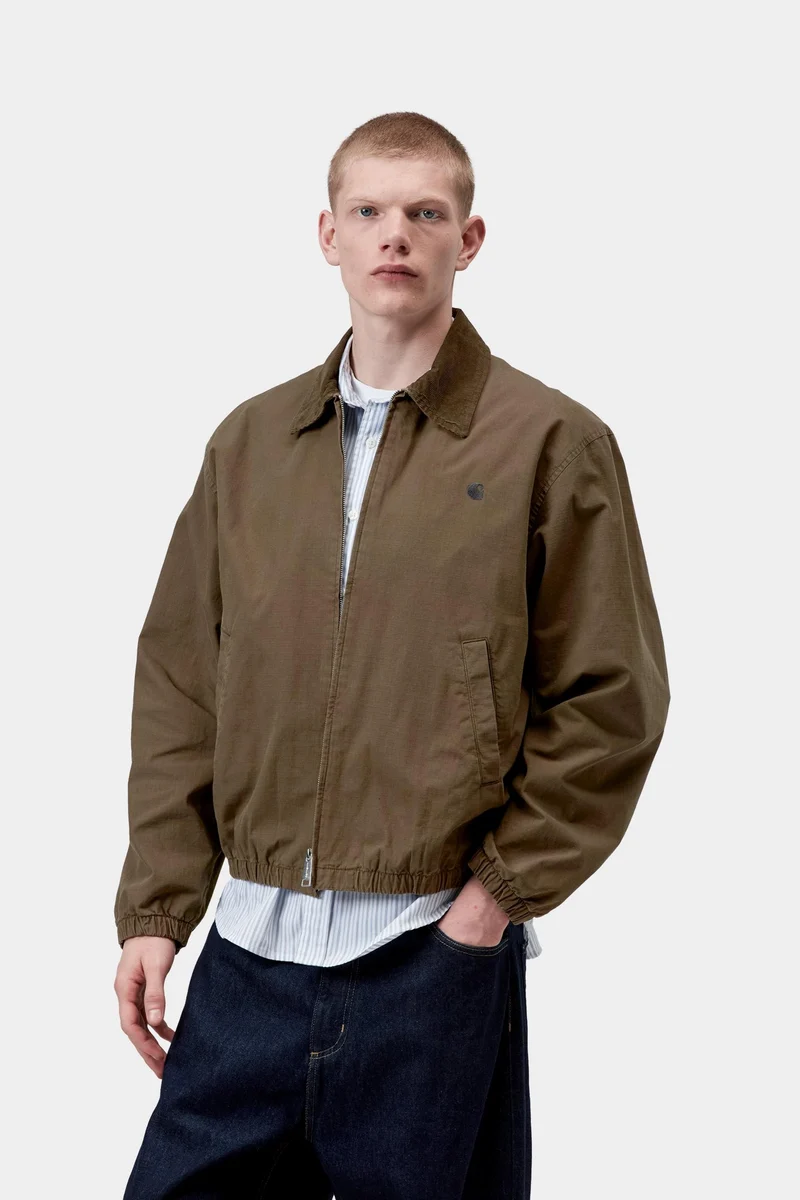 Carhartt WIP Madison Ripstop-Jacke für Herren | Dunkelbraun
