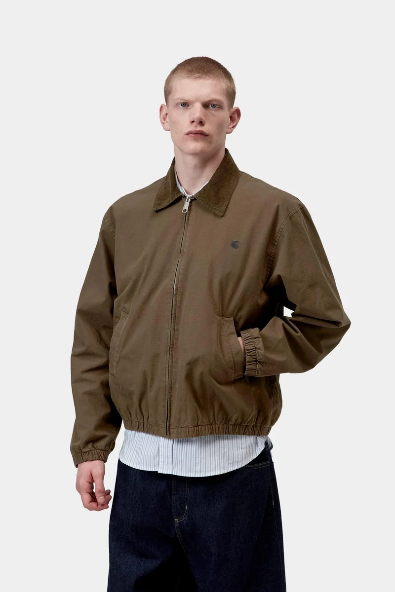 Carhartt WIP Madison Ripstop-Jacke für Herren | Dunkelbraun