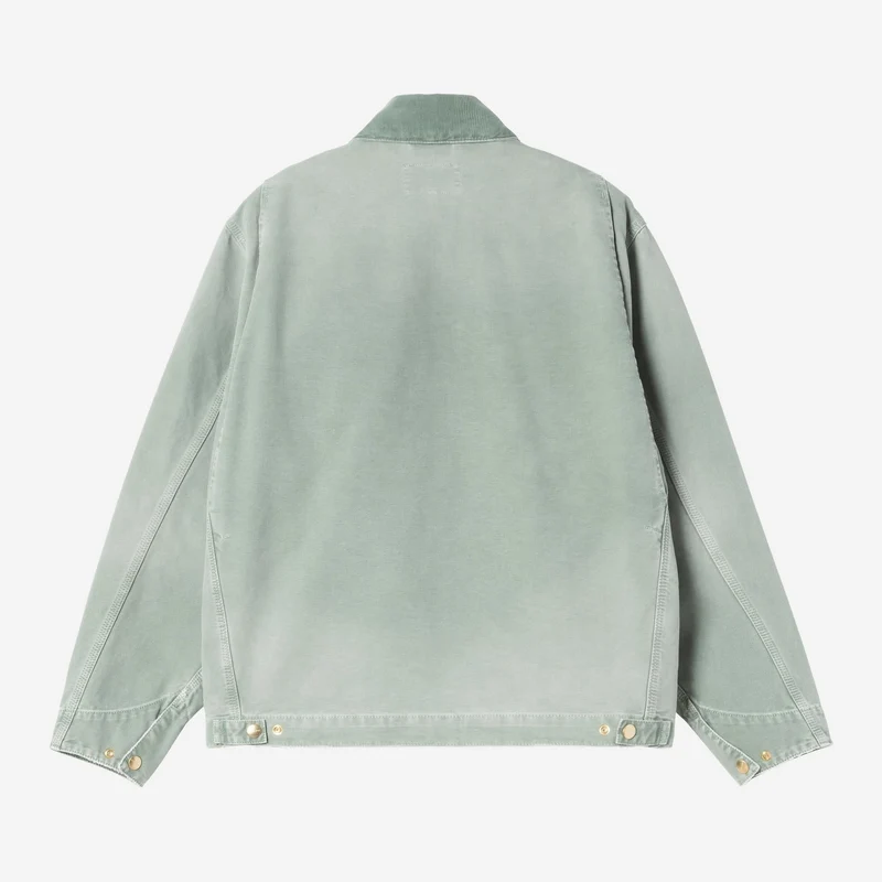 Carhartt WIP Herren OG Detroit Jacke | Shady Green Destroy Wash