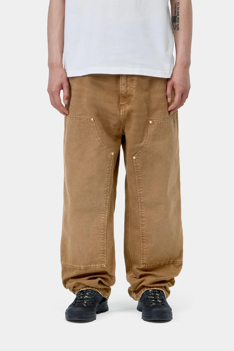 Carhartt WIP Herren OG Double Knee Hose | Hamilton Brown Destroy Wash