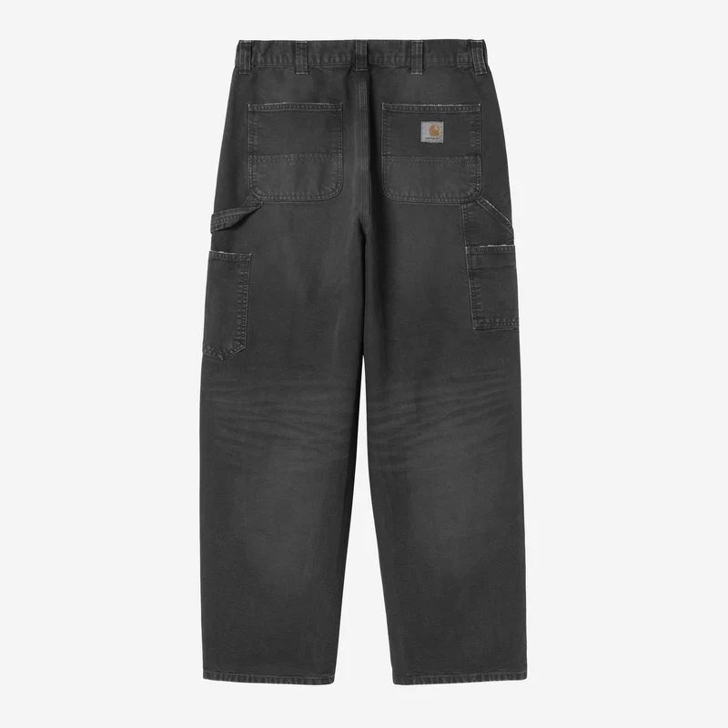 Carhartt WIP Herren OG Double Knee Hose | Black Destroy Wash