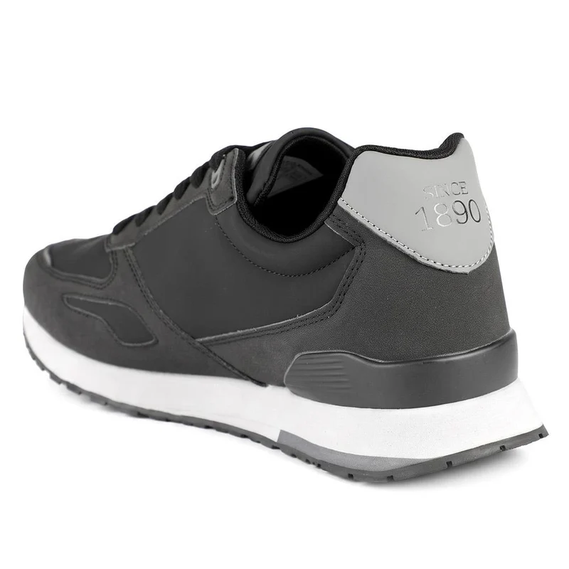 US POLO ASSN Flexible Lace Up Trainers - USPOL44011 / 329 891 - Black