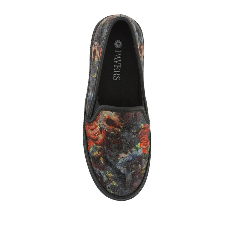 Everyday Slip-On Shoes - NANYI42000 / 327 839 - Black Floral