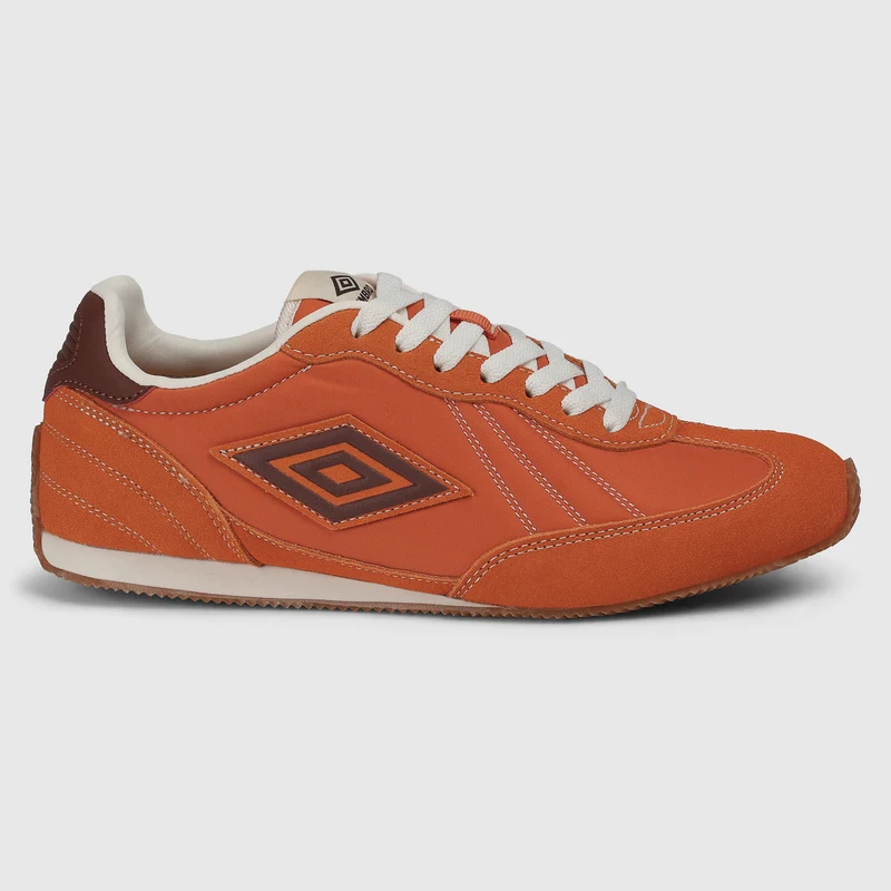 Umbro Unisex Gorton Sneaker | Gold Flame Henna Whisper White