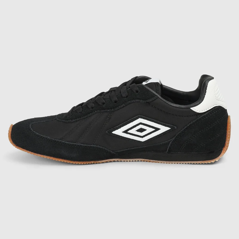 Umbro Unisex Gorton Sneaker | Schwarz-Weiß-Gummi