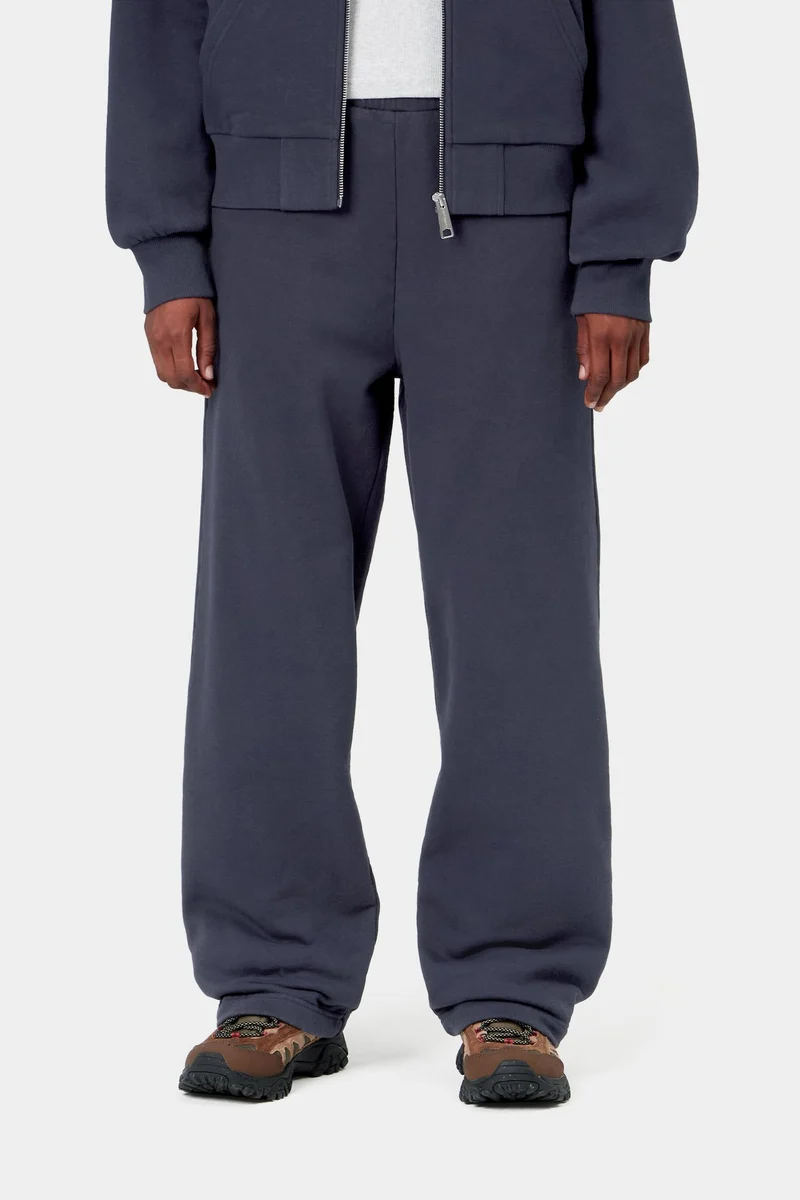 Carhartt WIP Cassie Damen-Sweatpants | Dunkelblau Silber