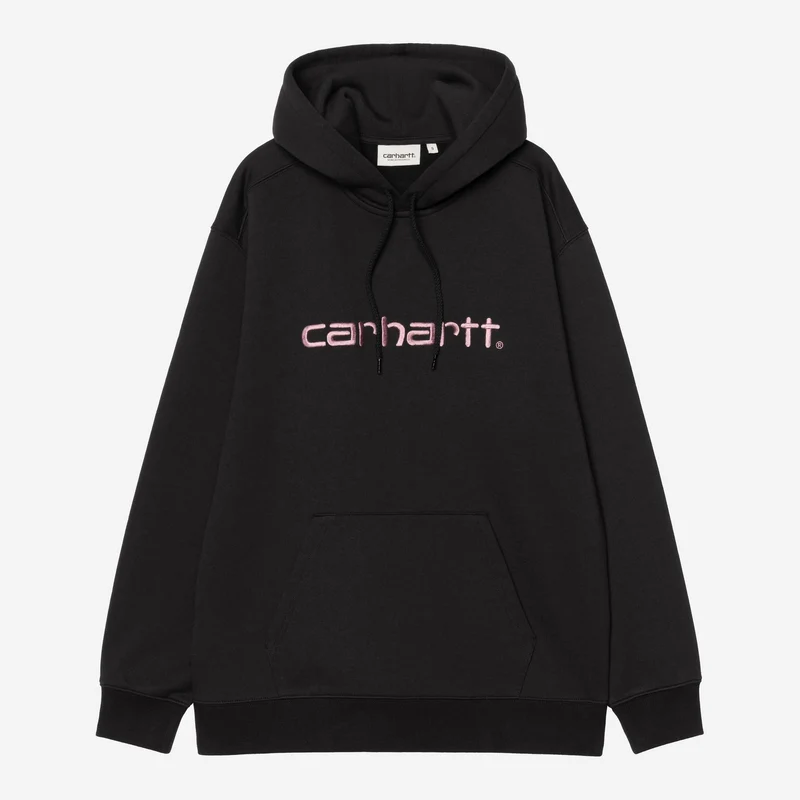 Carhartt WIP Frauen Carhartt Sweatshirt-Hoodie | Schwarz Hortensia