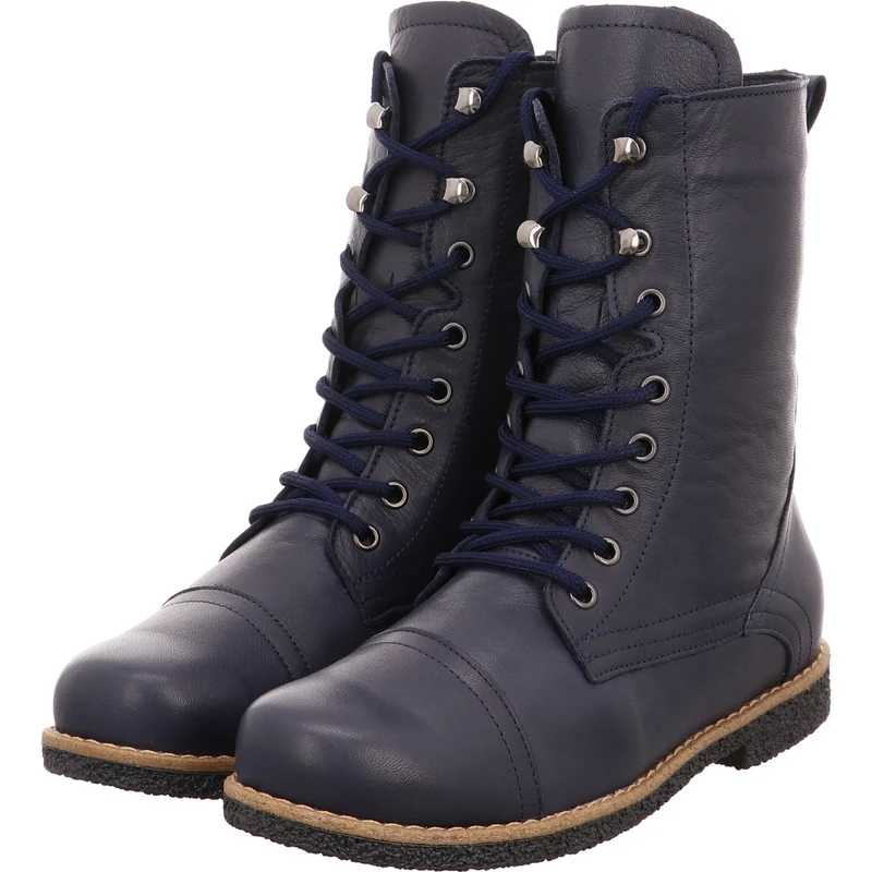 Esgano Stiefelette blau