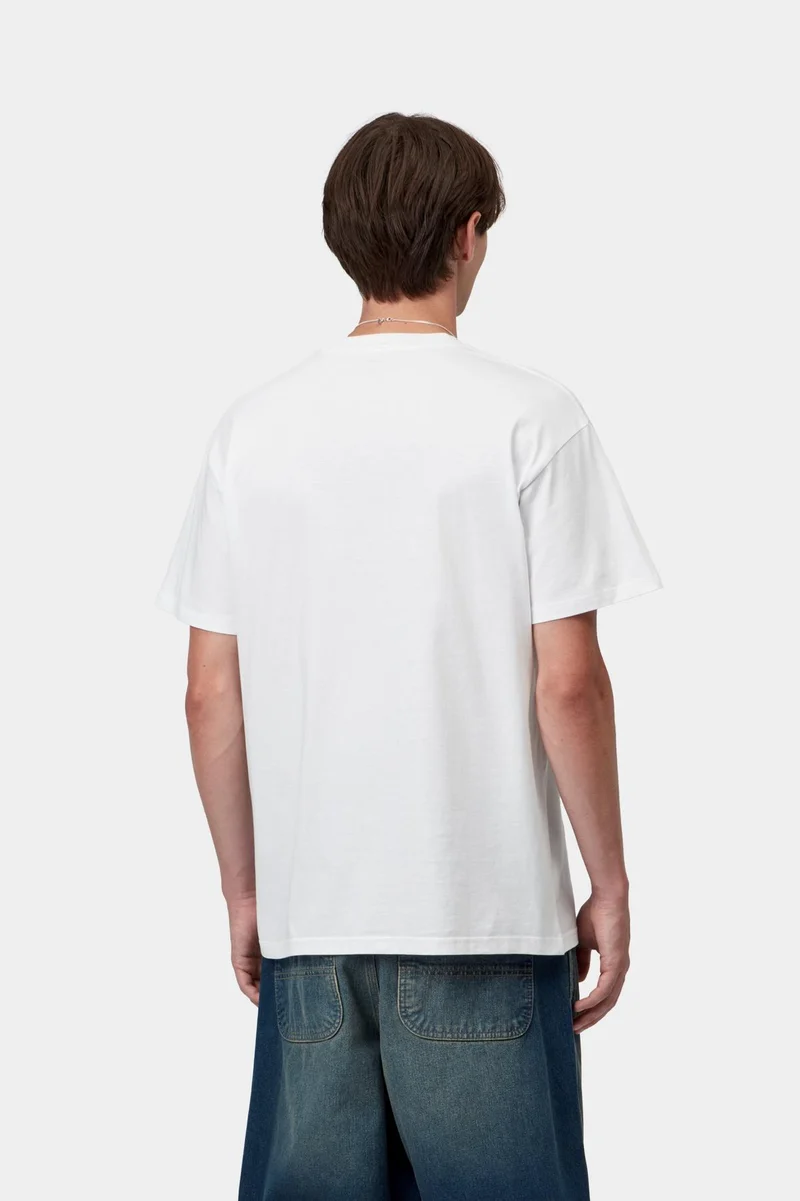 Carhartt WIP Deadline-T-Shirt für Herren | Weiß