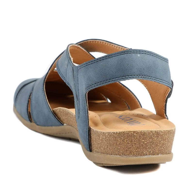 Adjustable Cushioned Sandals - WOIL43023 / 328 998 - Navy