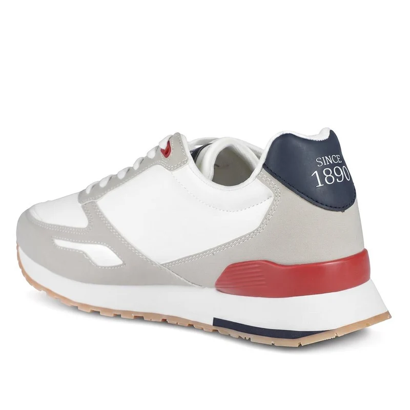 US POLO ASSN Flexible Lace Up Trainers - USPOL44011 / 329 891 - Red-White