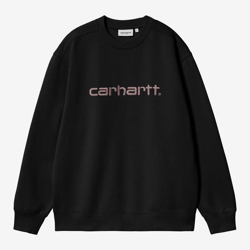 Carhartt WIP Frauen Carhartt Sweatshirt | Schwarz Hortensia