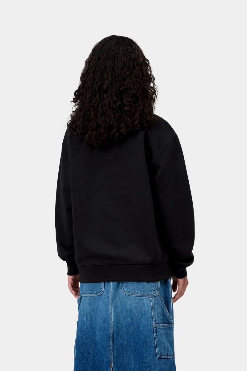 Carhartt WIP Frauen Carhartt Sweatshirt | Schwarz Hortensia