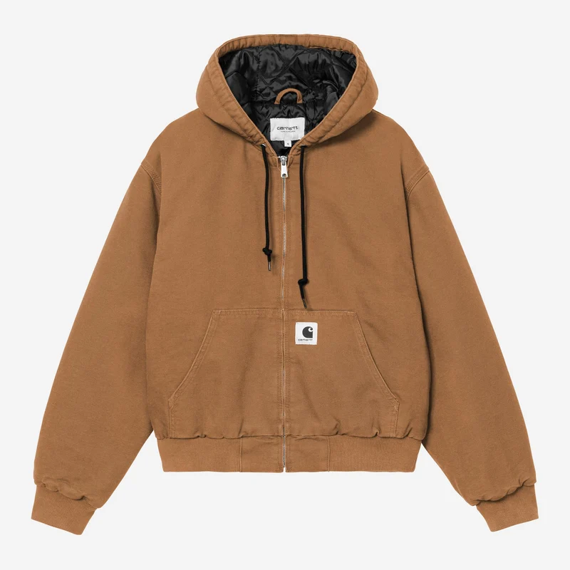 Carhartt WIP Frauen OG Active Jacke | WIP Hamilton Brown Tobacco