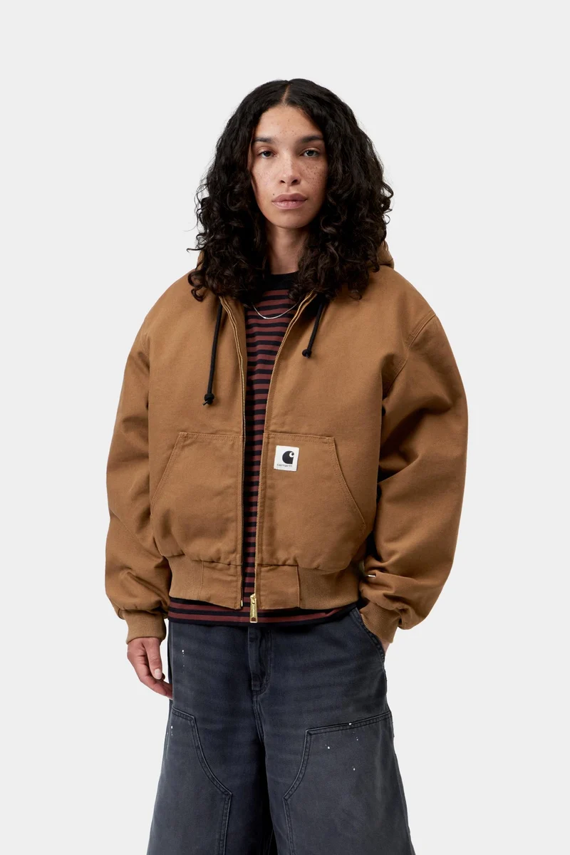 Carhartt WIP Frauen OG Active Jacke | WIP Hamilton Brown Tobacco