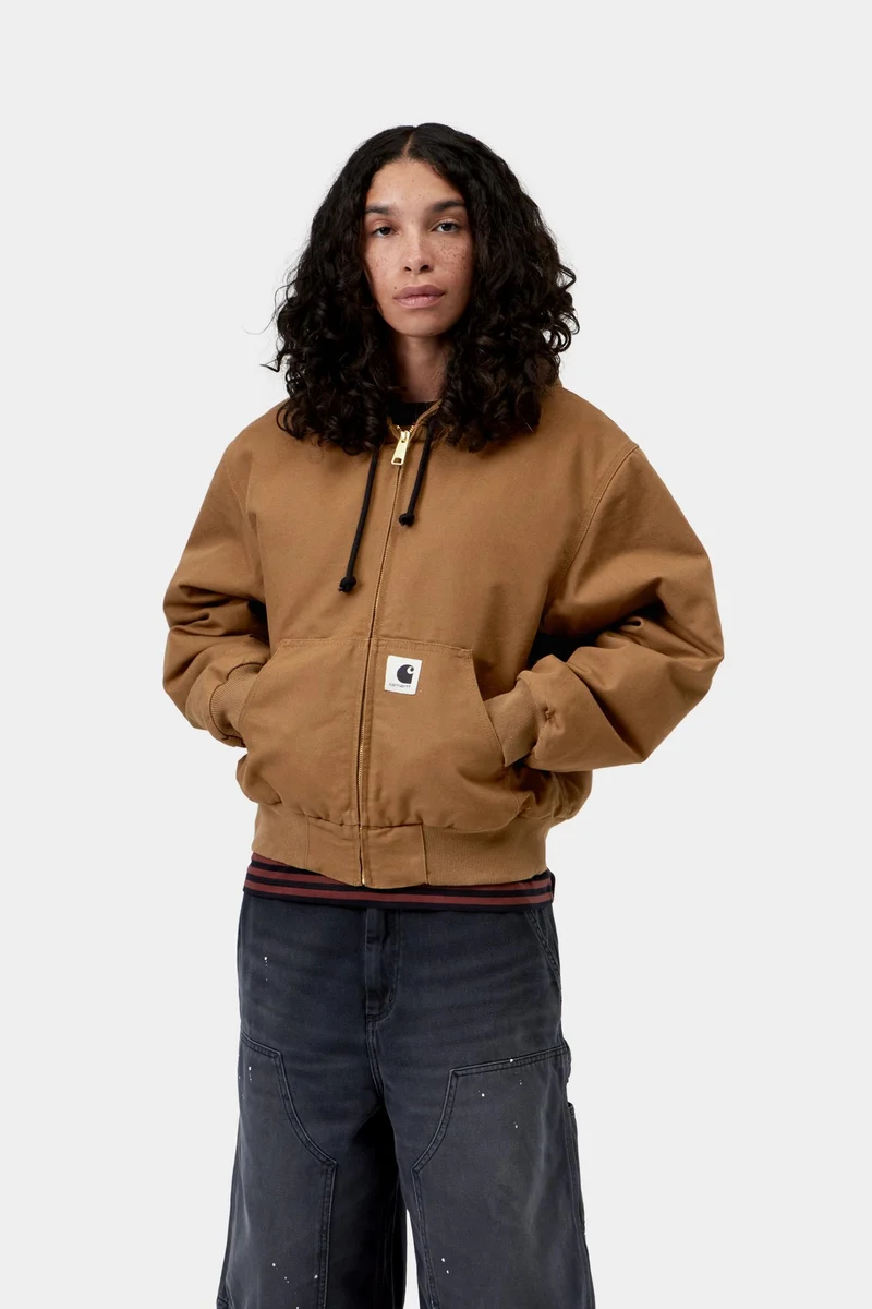 Carhartt WIP Frauen OG Active Jacke | WIP Hamilton Brown Tobacco