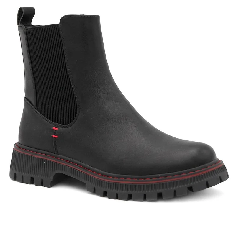 Bellissimo Chunky Slip On Chelsea Boots - BELWOIL44008 / 330 083