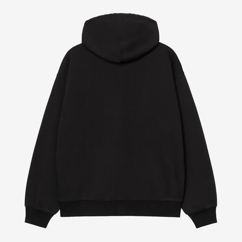 Carhartt WIP WIP Herren-Sweatjacke | Schwarz Stone Washed