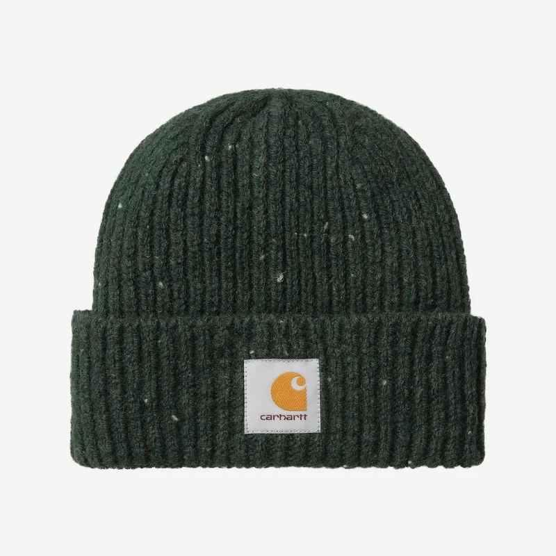 Carhartt WIP Unisex-Mütze mit englischen Sprenkeln | Gesprenkelter dunkler Skarabäus