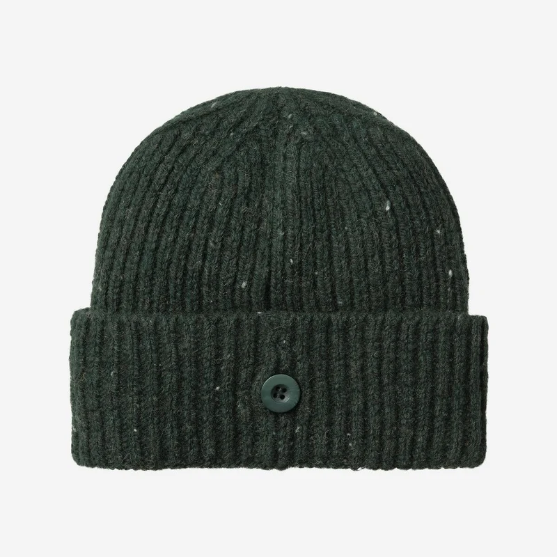 Carhartt WIP Unisex-Mütze mit englischen Sprenkeln | Gesprenkelter dunkler Skarabäus