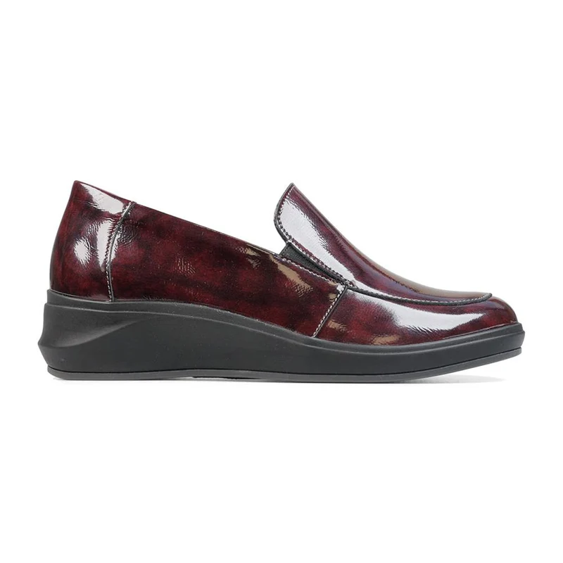 Padders Ladies Comfort 2E Fit - LEWES - Lewes / null - Burgundy Patent