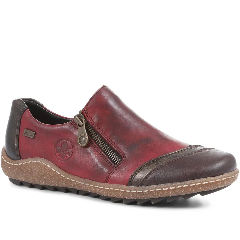 Zip Up Shoes - RKR36508 / 322 425 - Burgundy