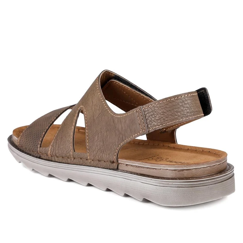 Inblu Dual Adjustable Fasten Sandals - INB45012 / 330 794 - Brown