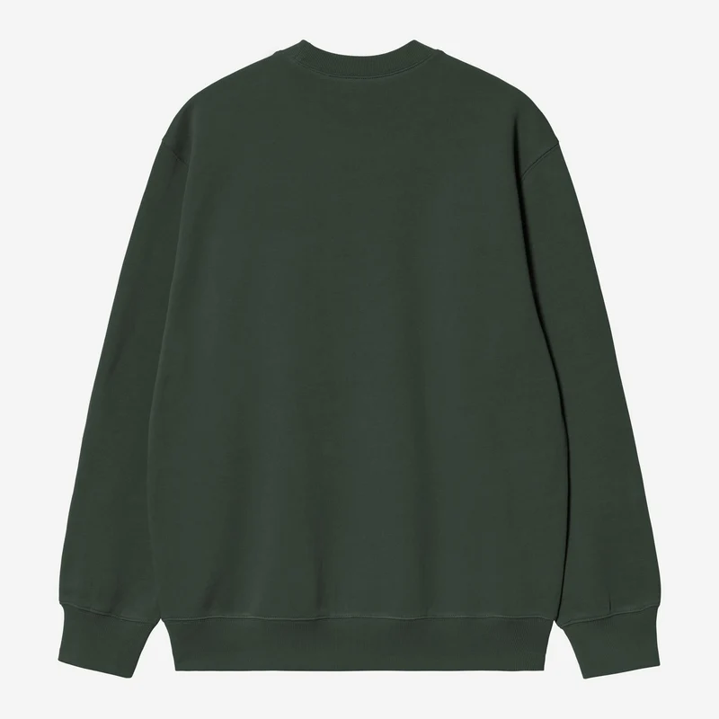 Carhartt WIP Herren Carhartt Sweatshirt | Dunkler Skarabäus-Palisander