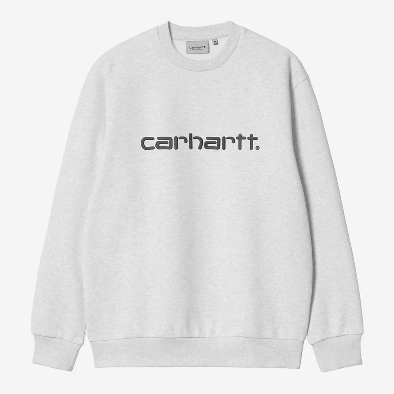Carhartt WIP Herren Carhartt Sweatshirt | Ash Heather Graphite