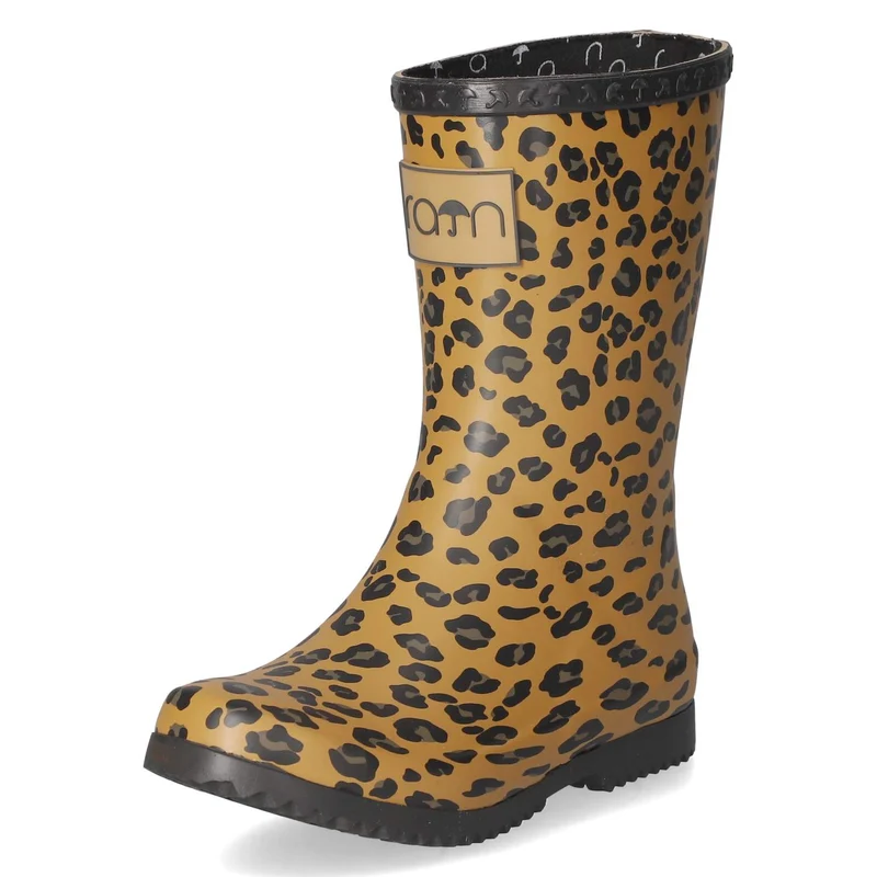 Gummistiefel LEOPARD Beige