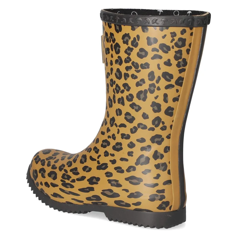 Gummistiefel LEOPARD Beige