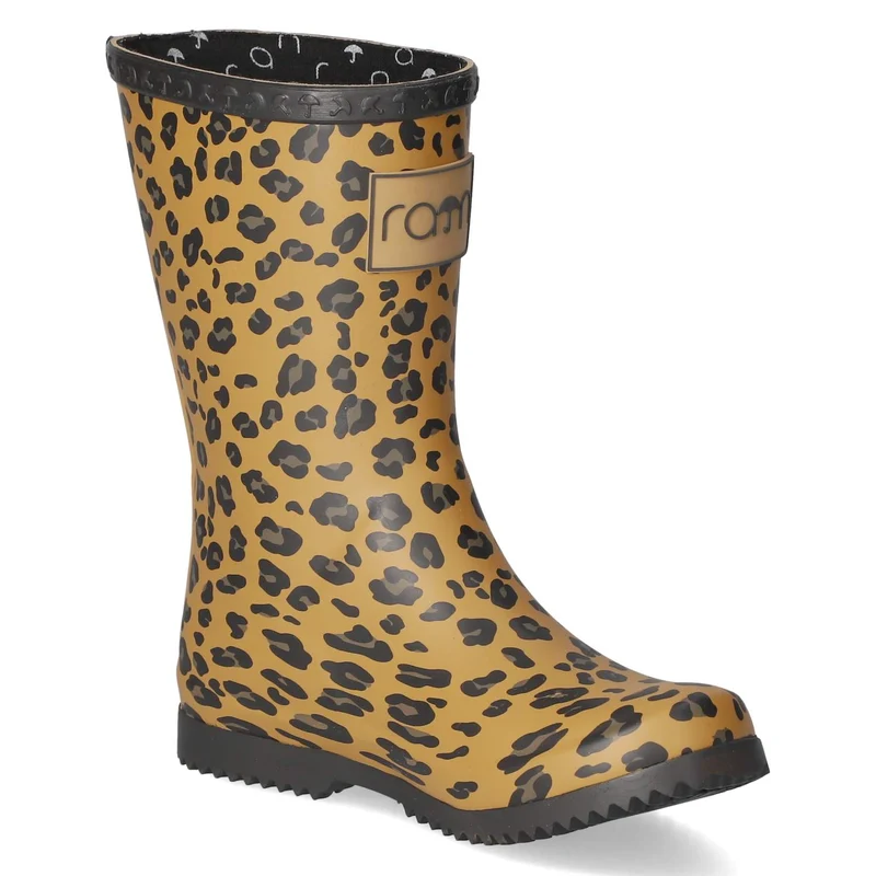 Gummistiefel LEOPARD Beige