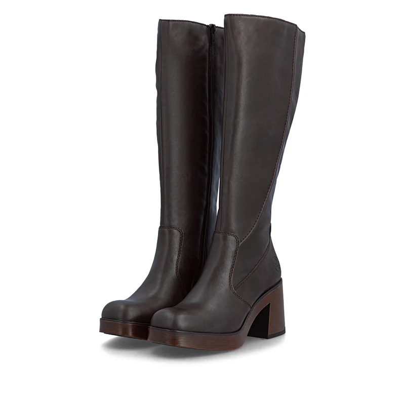 Rieker Damenmode Hoher Stiefel | Braun