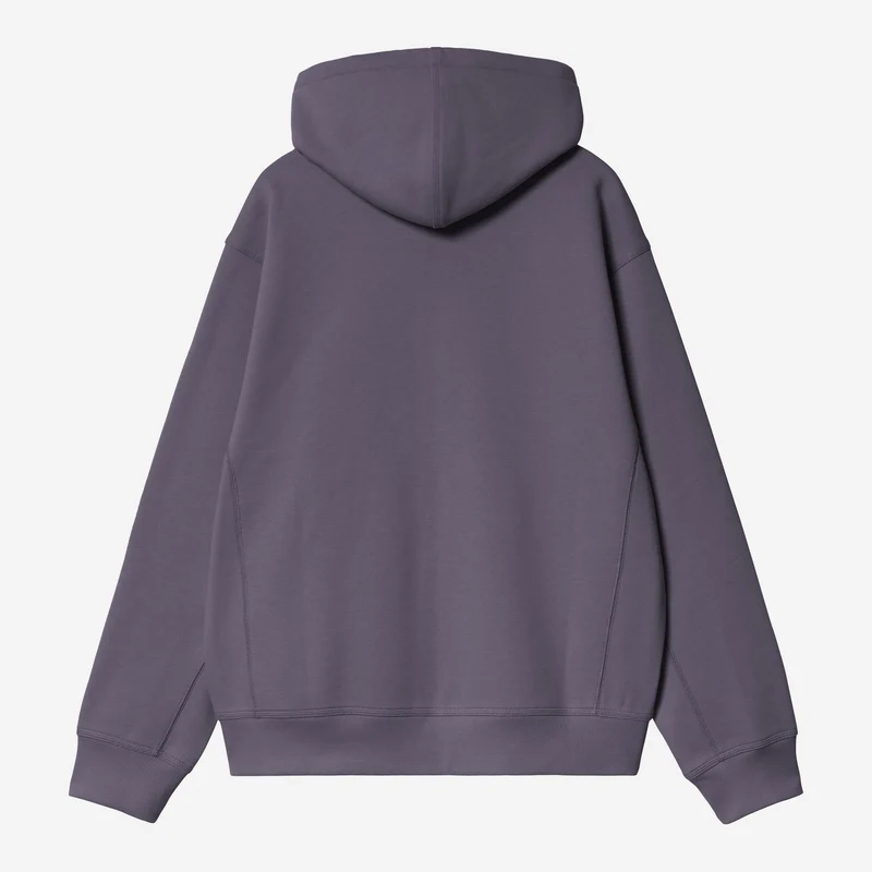 Carhartt WIP Herren mit Kapuze American Script Jacke | Schattiges Lila