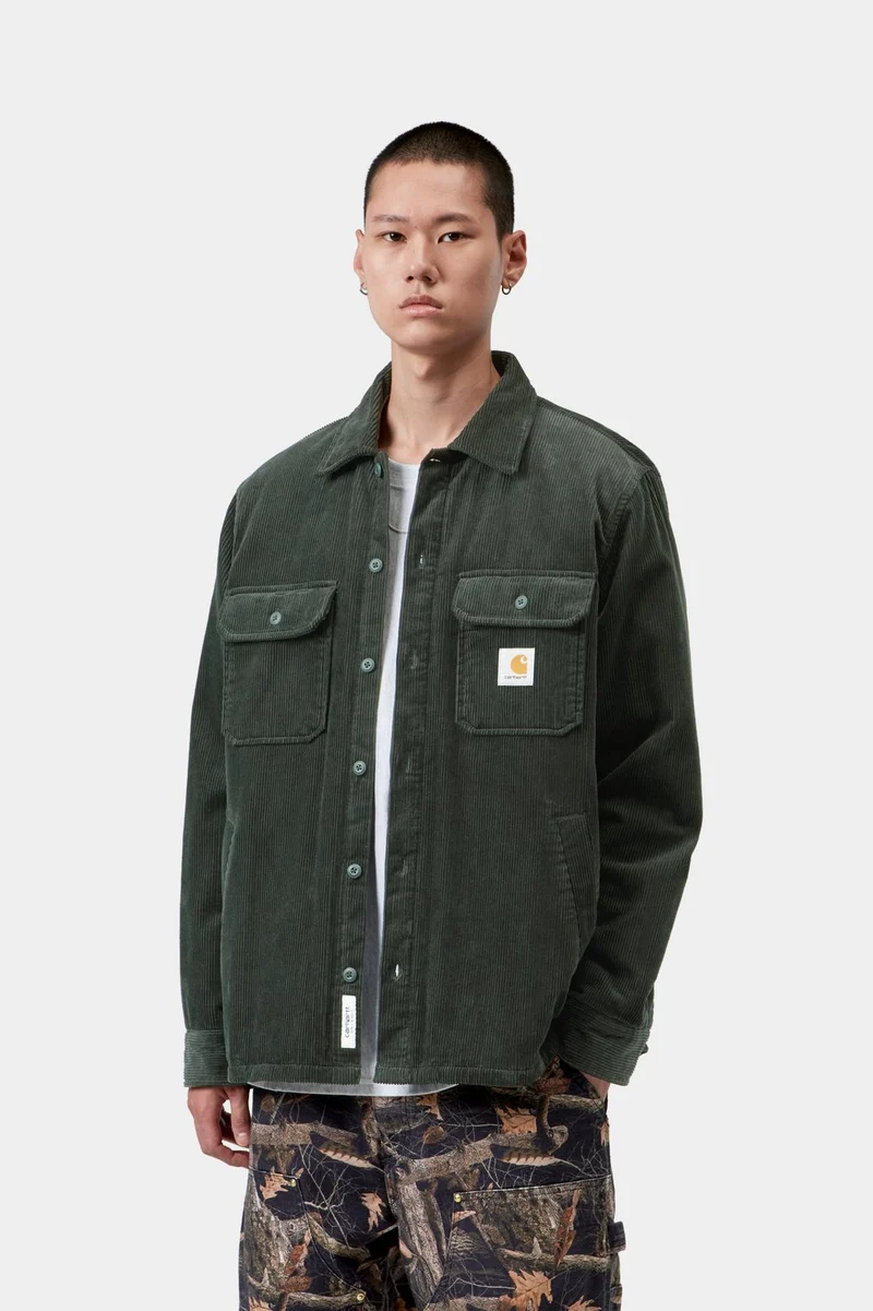 Carhartt WIP Whitsome Herrenhemdjacke | Raven