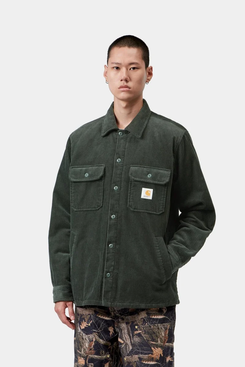 Carhartt WIP Whitsome Herrenhemdjacke | Raven