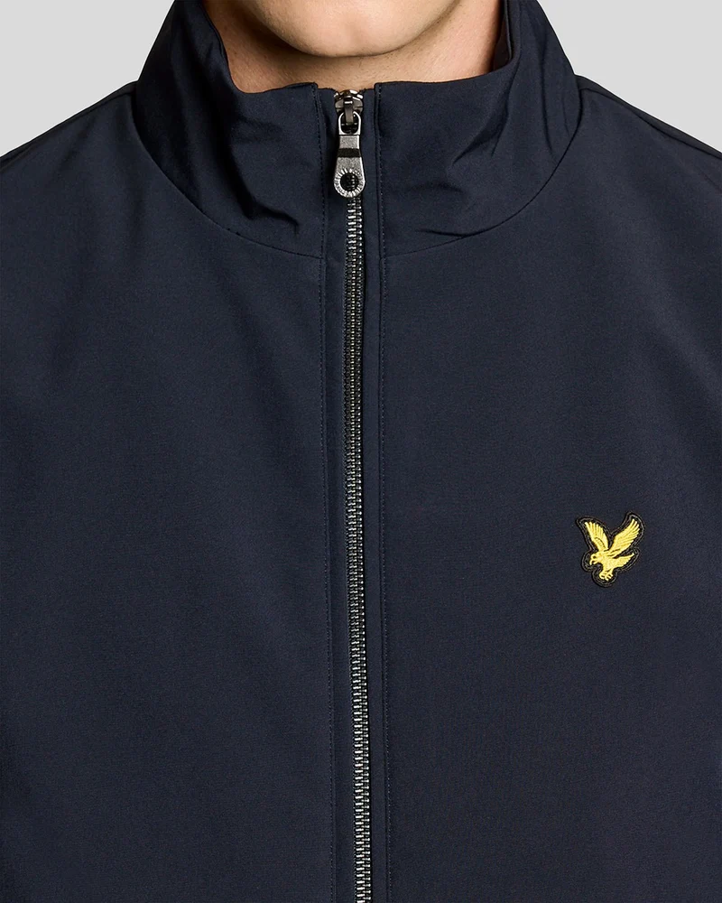 Lyle & Scott Softshelljacke für Herren mit Mesh-Einsatz am Rücken | Dunkelblau