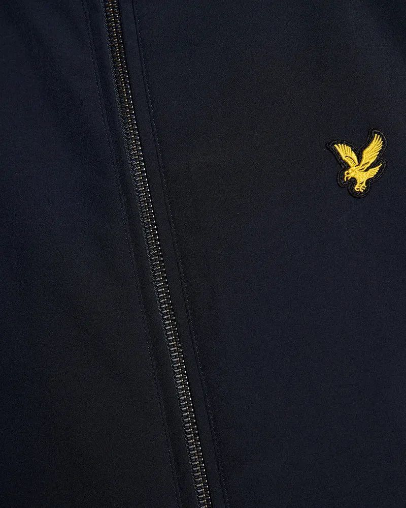 Lyle & Scott Softshelljacke für Herren mit Mesh-Einsatz am Rücken | Dunkelblau