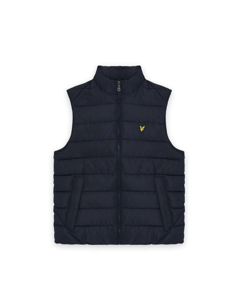 Lyle & Scott Herren-Steppweste | Dunkelblau