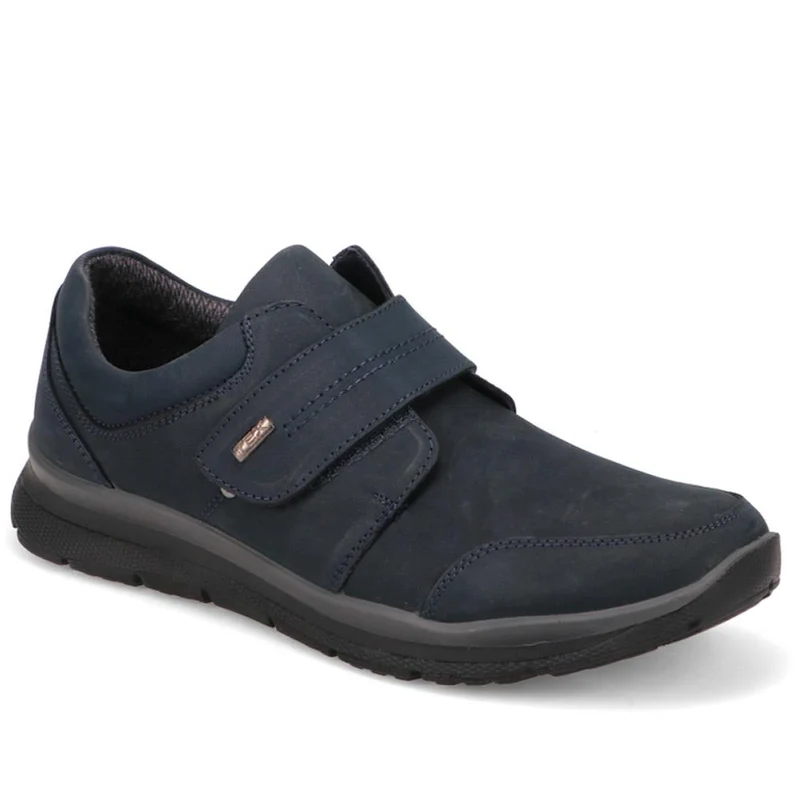 Wide Fit Casual Leather Slip-On Shoes - DDIN40014 / 326 587