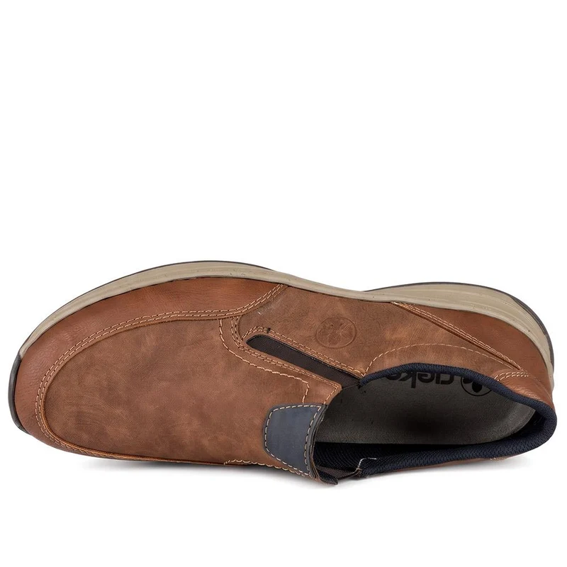 Rieker Elasticated Slip On Shoes - RKR44516 / 329 913 - Brown