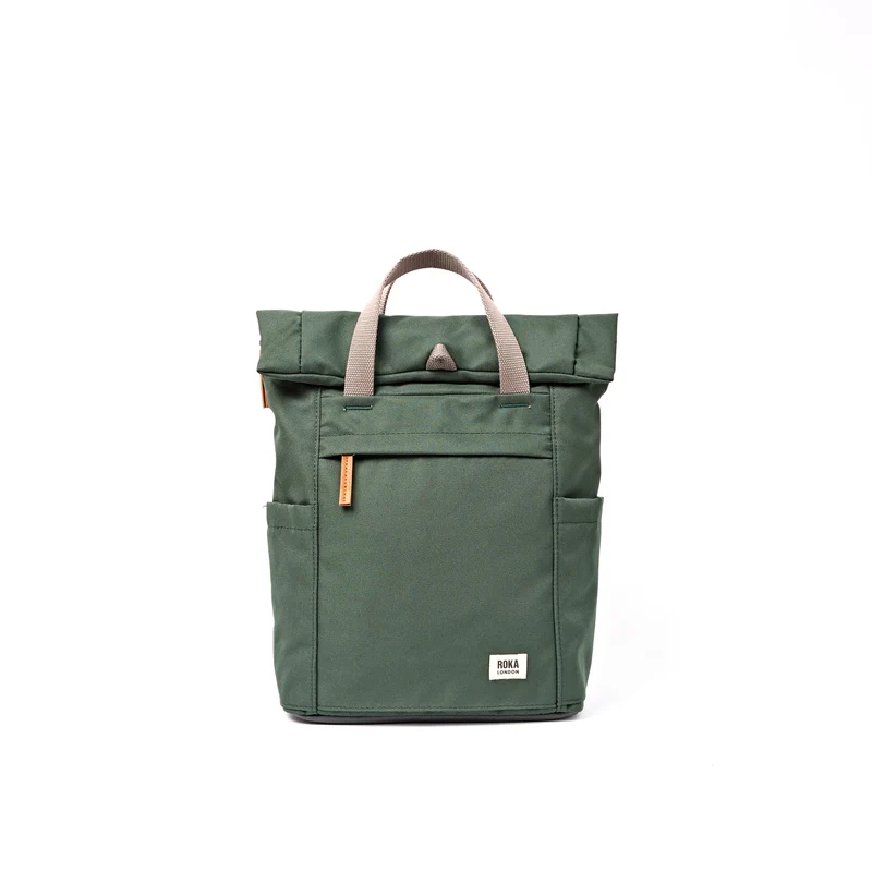 ROKA Finchley Kleine Tasche aus recyceltem Canvas für Gewitter