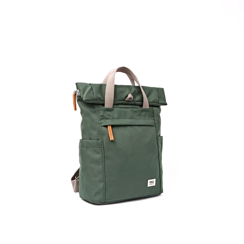 ROKA Finchley Kleine Tasche aus recyceltem Canvas für Gewitter