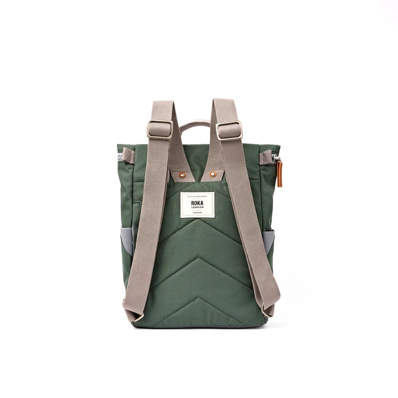 ROKA Finchley Kleine Tasche aus recyceltem Canvas für Gewitter