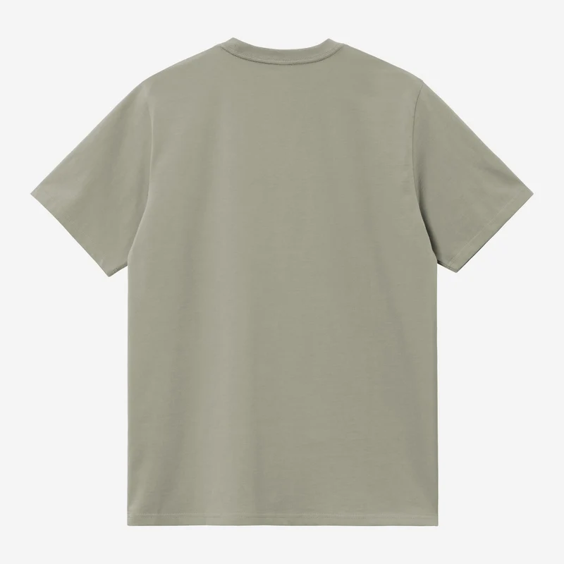 Carhartt WIP Herren-T-Shirt mit Brusttasche | Schattiges Grün