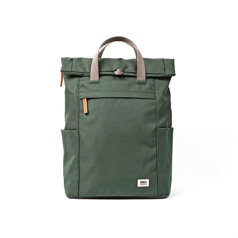 ROKA Finchley Große Tasche aus recyceltem Canvas für Gewitter