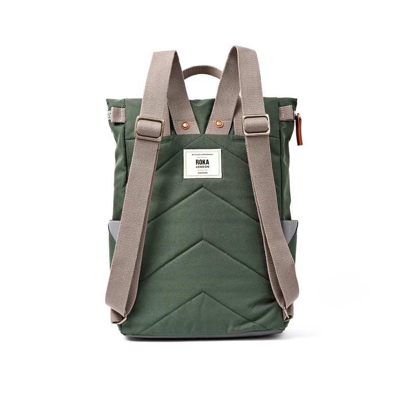 ROKA Finchley Große Tasche aus recyceltem Canvas für Gewitter