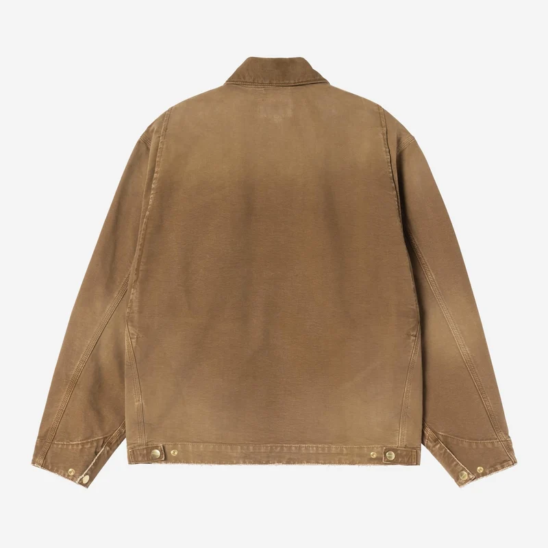 Carhartt WIP Herren OG Detroit Jacke | Hamilton Brown Destroy Wash