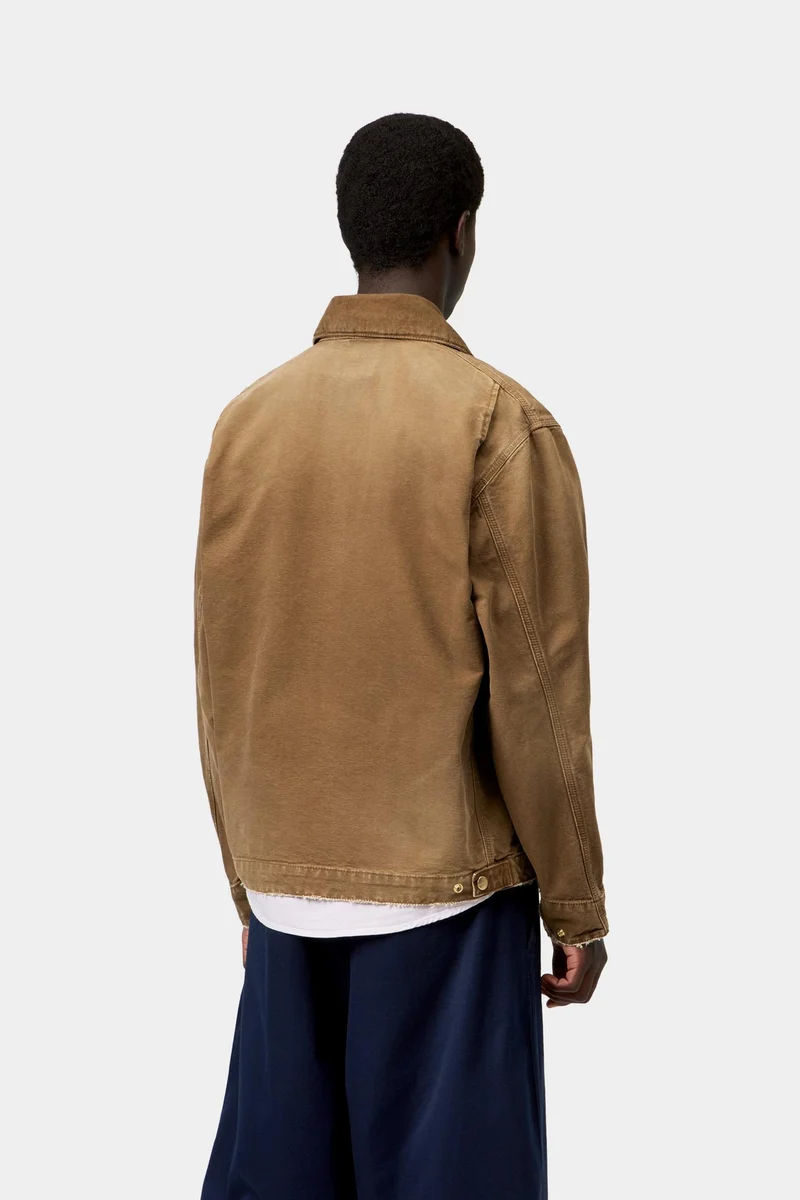 Carhartt WIP Herren OG Detroit Jacke | Hamilton Brown Destroy Wash