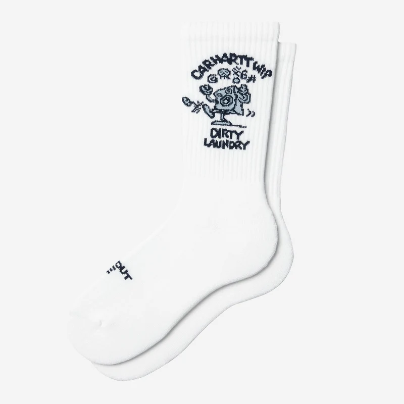 Carhartt WIP Herren-Socken für schmutzige Wäsche | Weiß